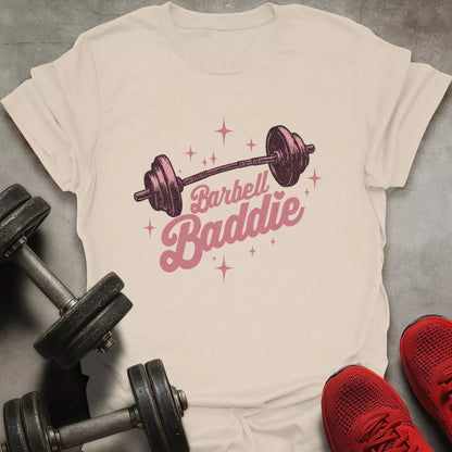 Barbell Baddie T-Shirt - AstraLifts