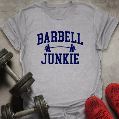 Barbell Junkie T-Shirt - AstraLifts