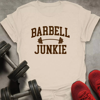 Barbell Junkie T-Shirt - AstraLifts
