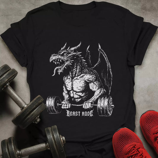 Beast Mode Dragon T-Shirt - AstraLifts