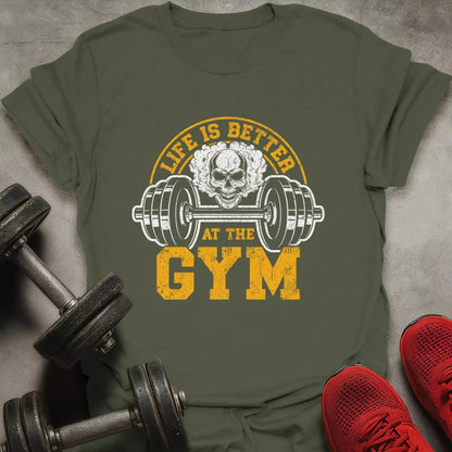 Better At The Gym T-Shirt - AstraLifts