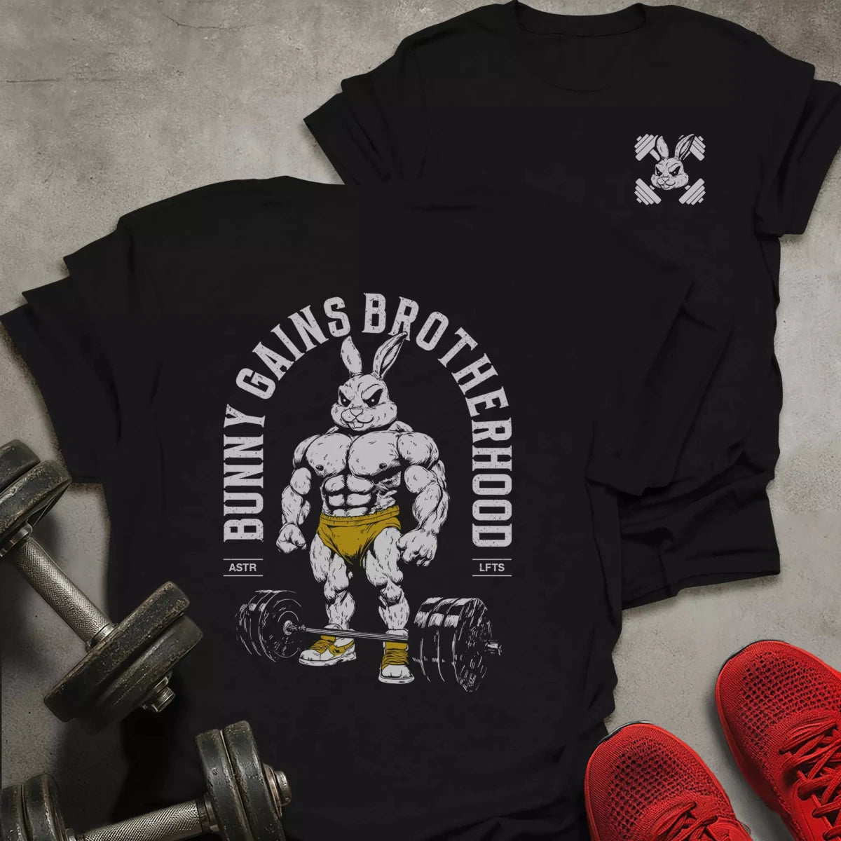 Bunny Gains T-Shirt - AstraLifts