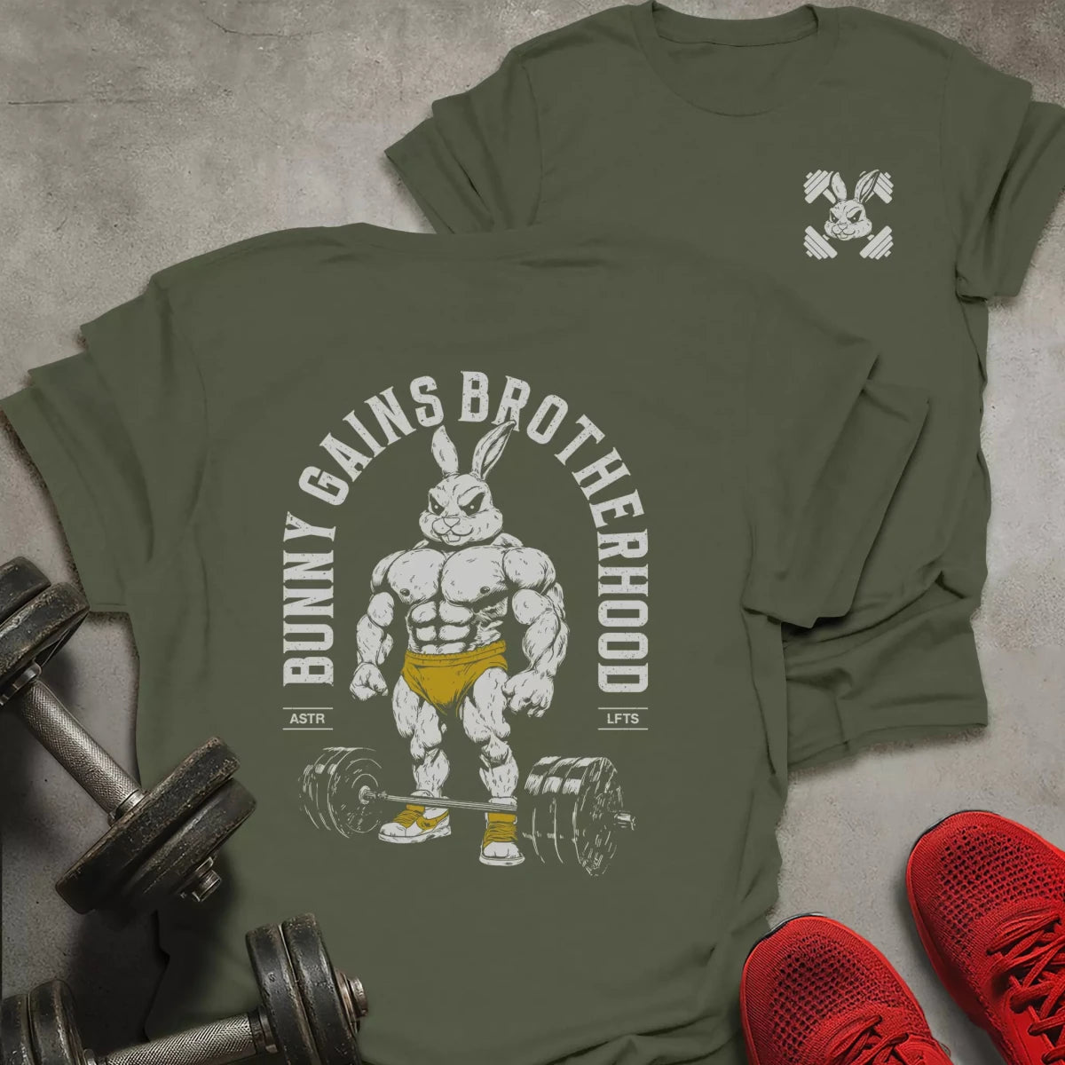 Bunny Gains T-Shirt - AstraLifts