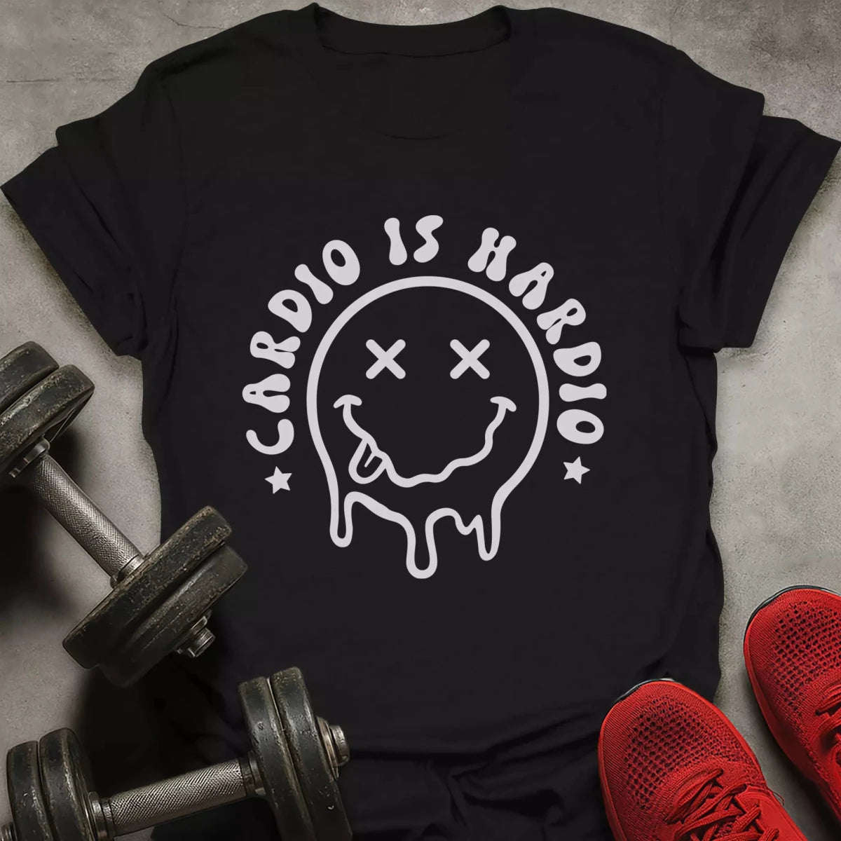 Cardio Is Hardio T-Shirt - AstraLifts