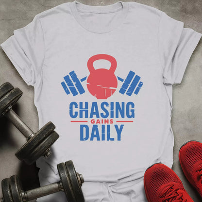 Chasing Gains Daily T-Shirt - AstraLifts