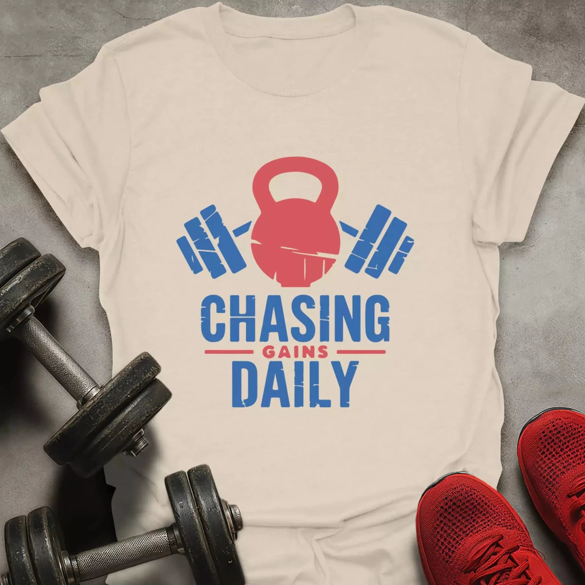 Chasing Gains Daily T-Shirt - AstraLifts