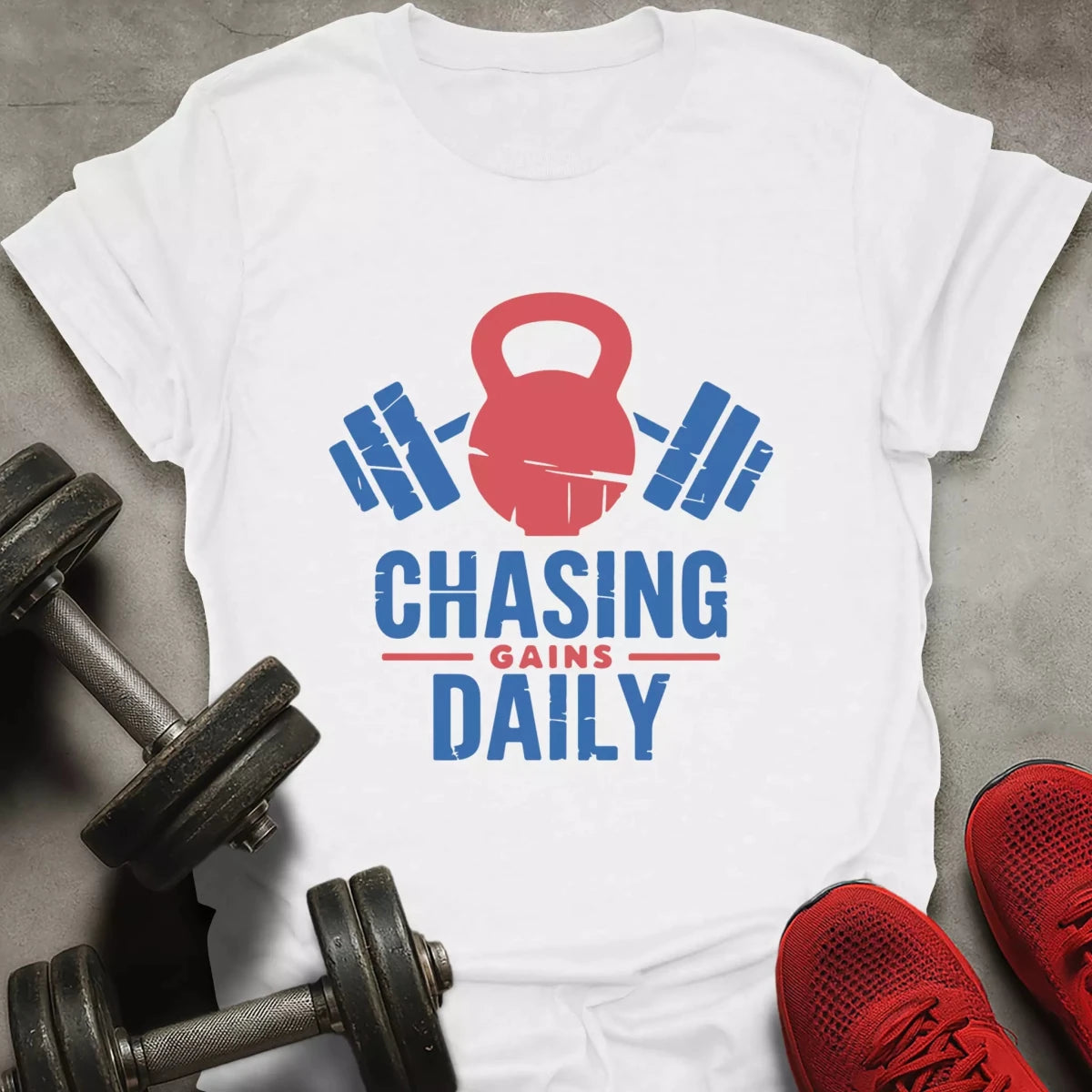 Chasing Gains Daily T-Shirt - AstraLifts
