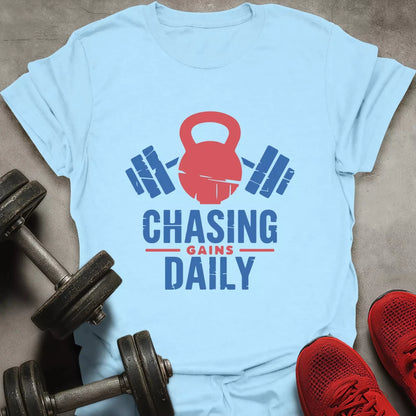 Chasing Gains Daily T-Shirt - AstraLifts