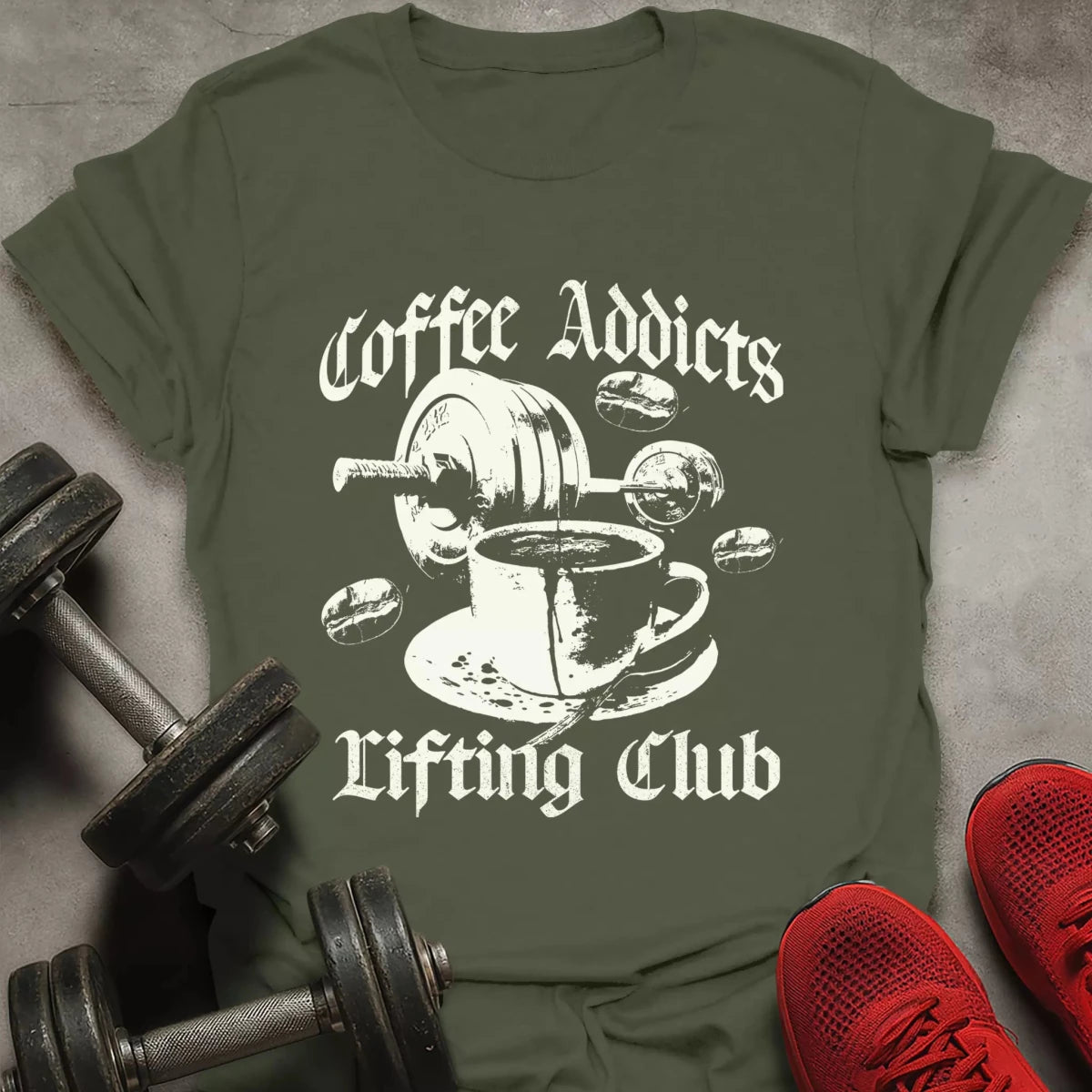 Coffee Addicts Club T-Shirt - AstraLifts