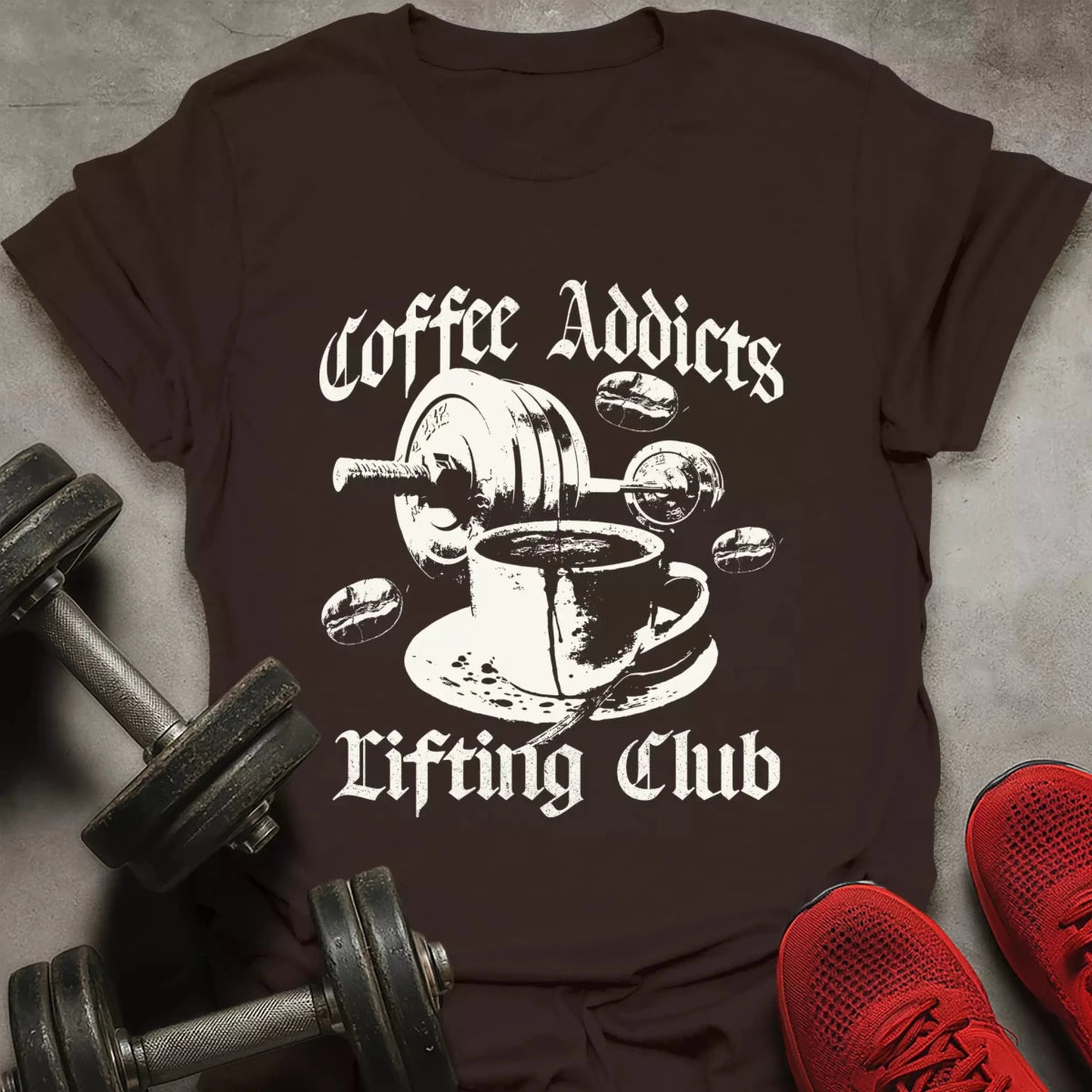 Coffee Addicts Club T-Shirt - AstraLifts