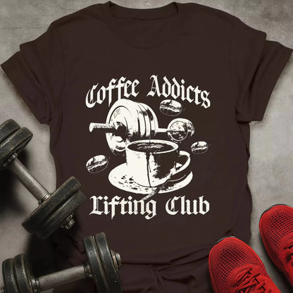 Coffee Addicts Club T-Shirt - AstraLifts