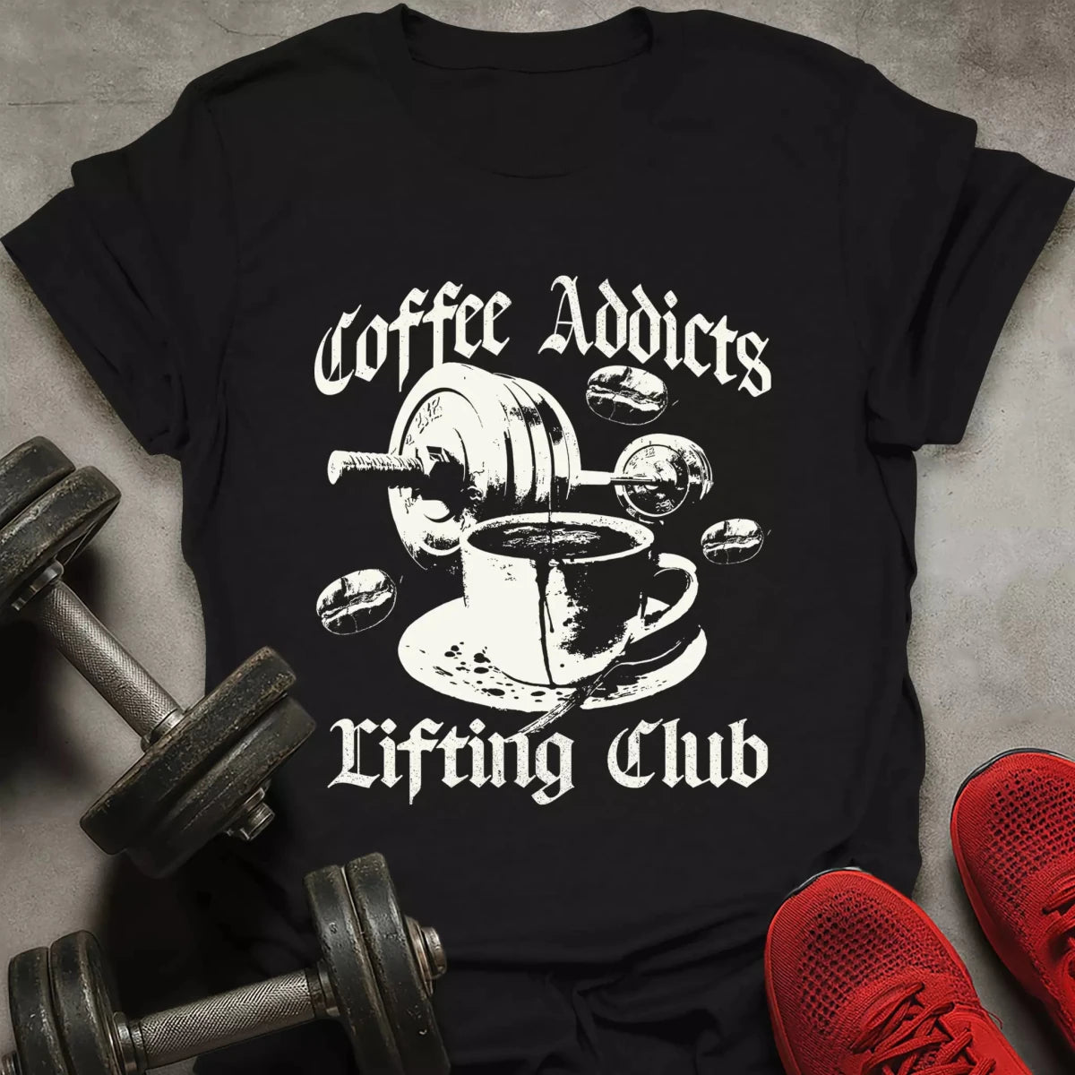 Coffee Addicts Club T-Shirt - AstraLifts