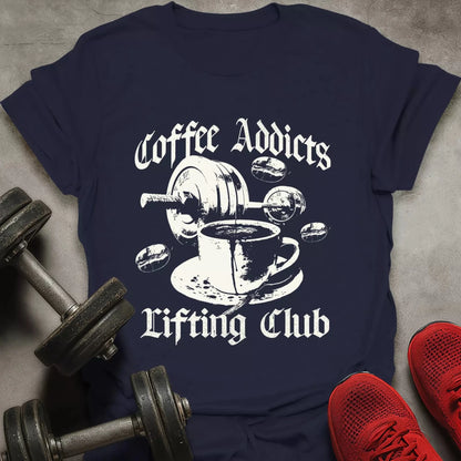 Coffee Addicts Club T-Shirt - AstraLifts