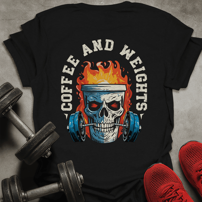 Coffee And Weights T-Shirt - AstraLifts