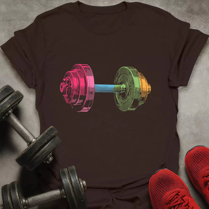 Colorful Dumbbell T-Shirt - AstraLifts