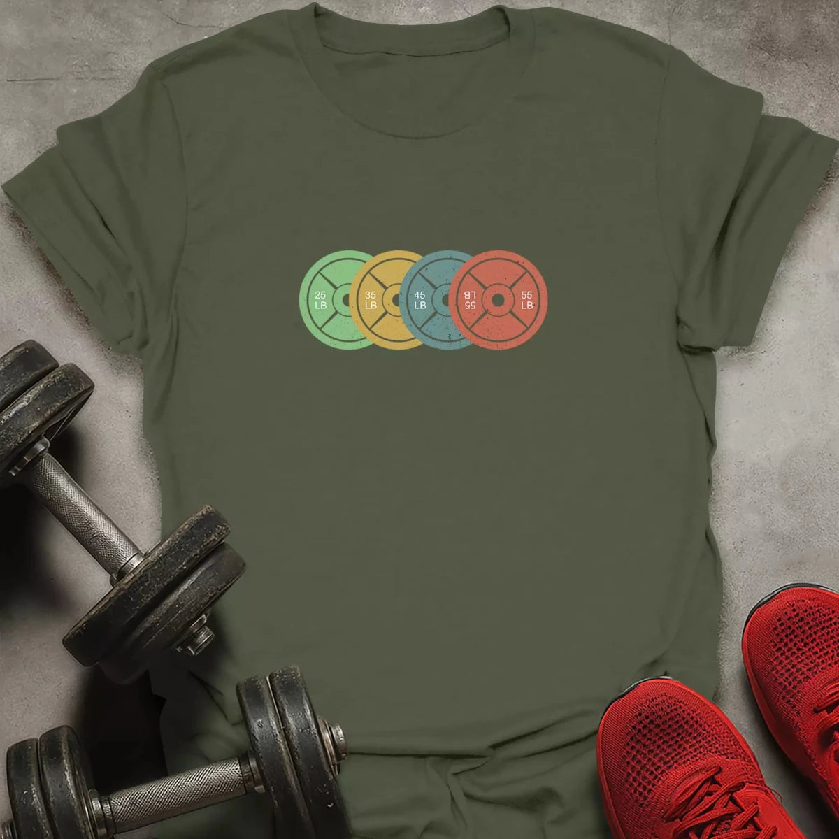Colorful Plates T-Shirt - AstraLifts