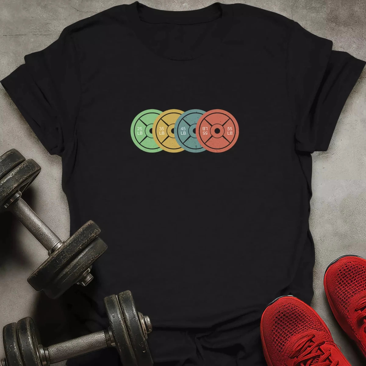 Colorful Plates T-Shirt - AstraLifts