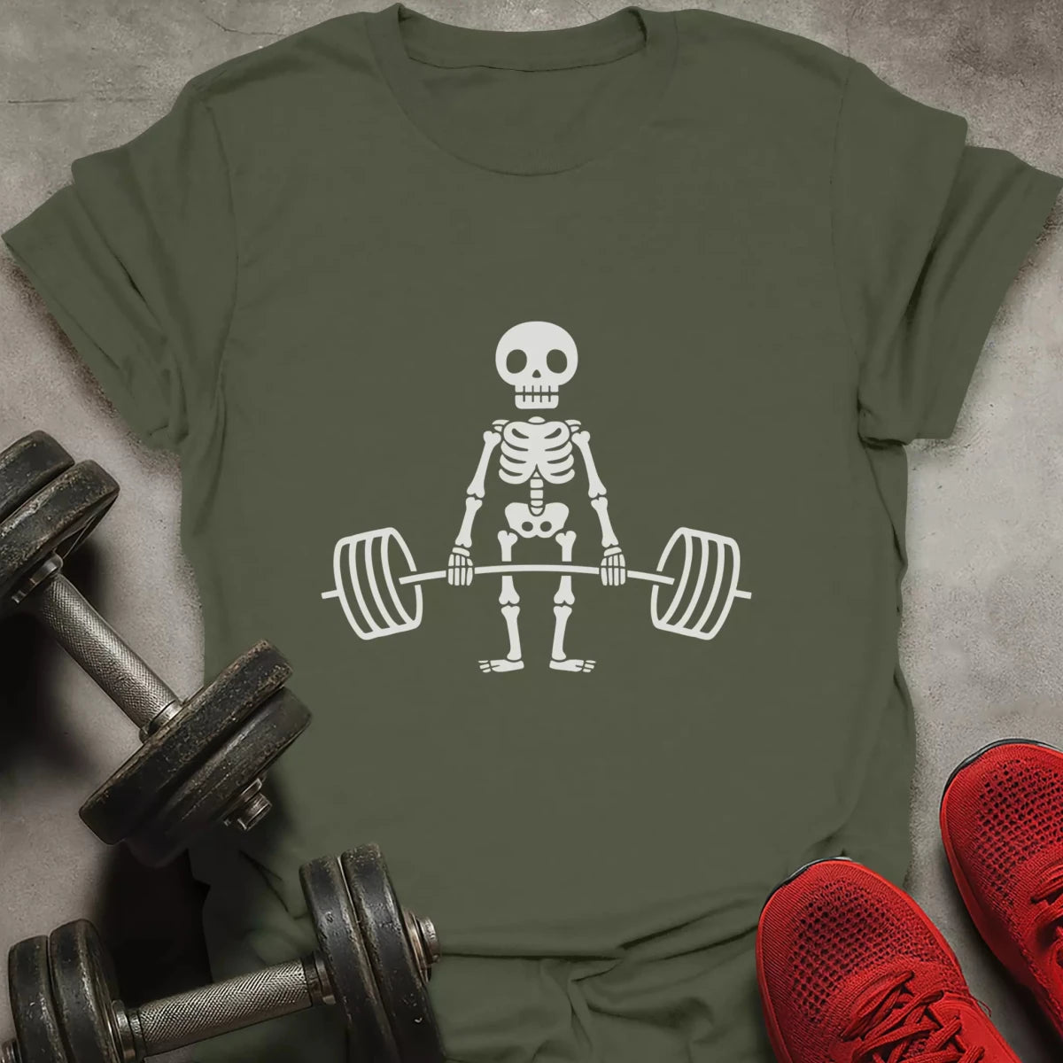Deadlift Skeleton T-Shirt - AstraLifts