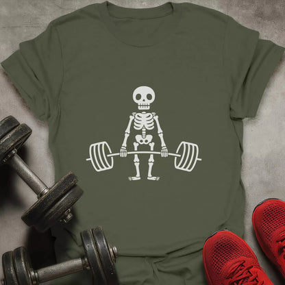 Deadlift Skeleton T-Shirt - AstraLifts