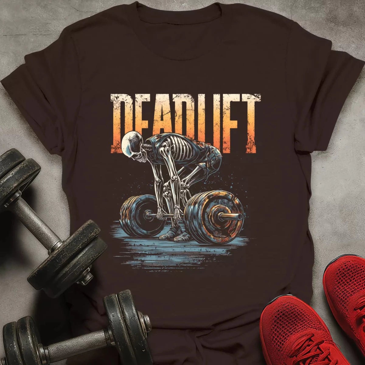 Deadlift Skeleton T-Shirt - AstraLifts