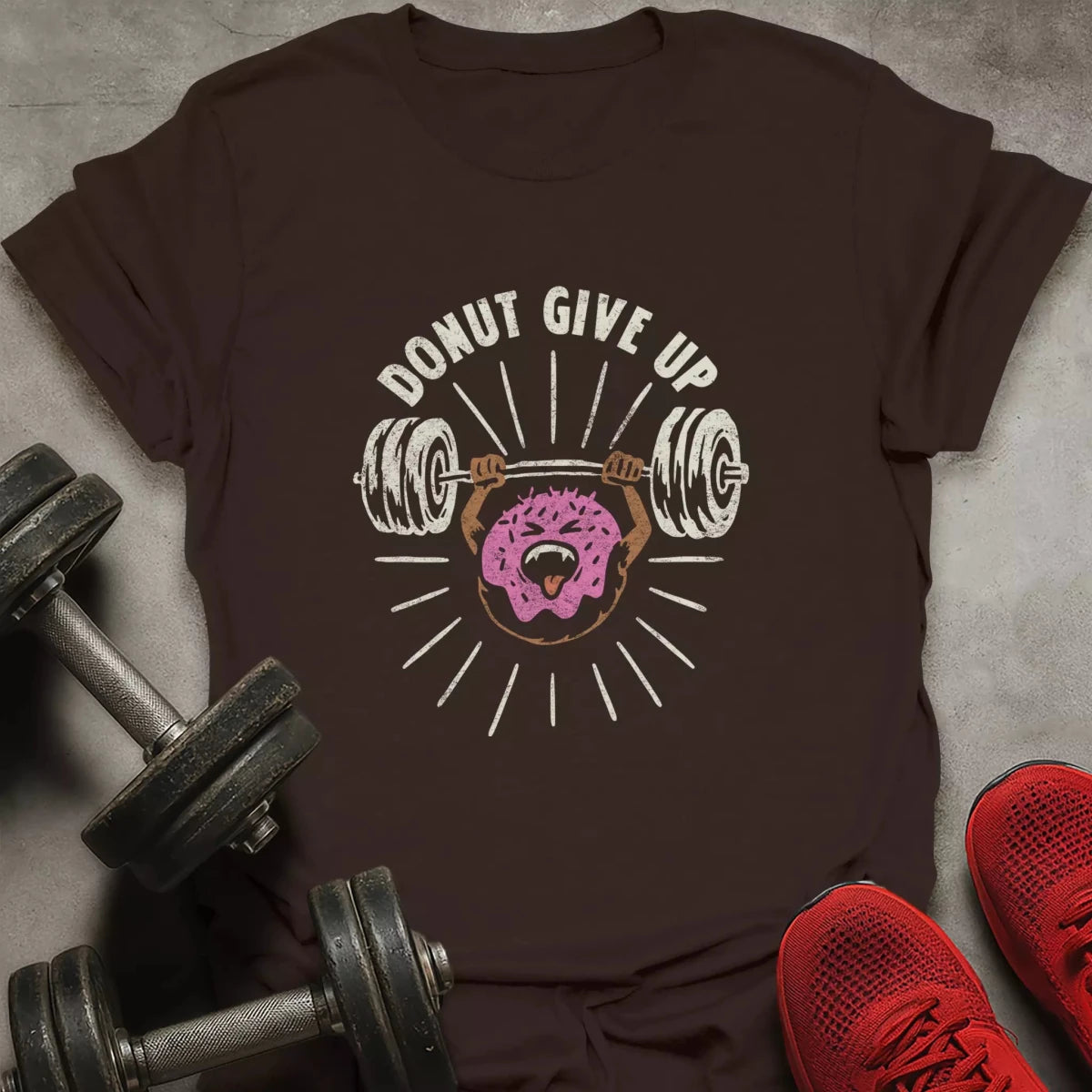 Donut Give Up T-Shirt - AstraLifts