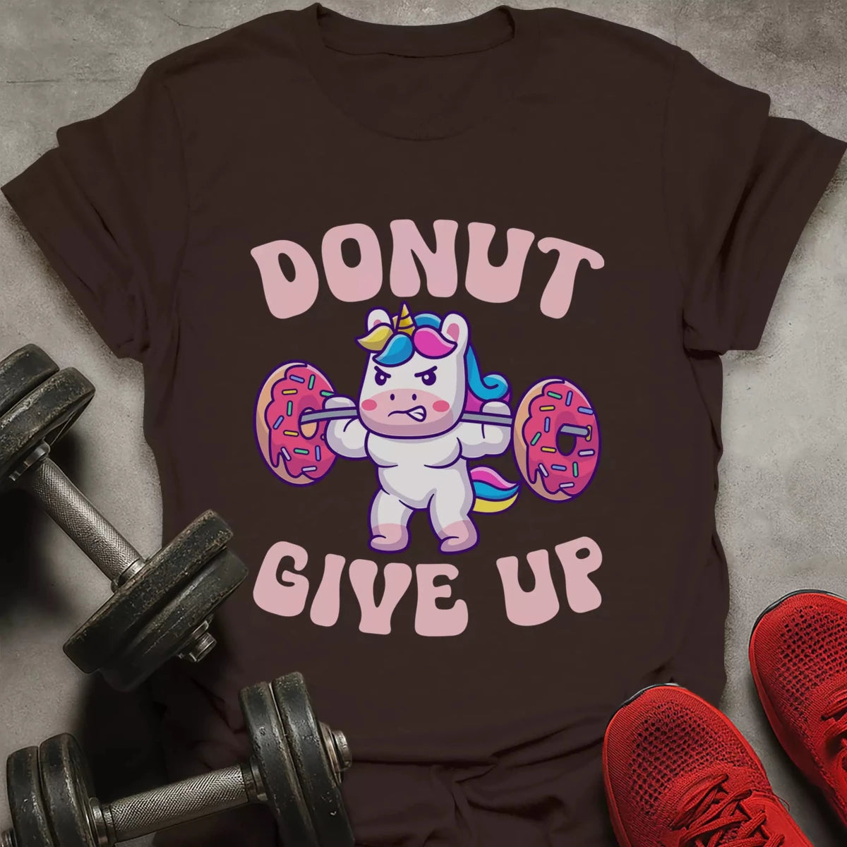 Donut Give Up T-Shirt - AstraLifts