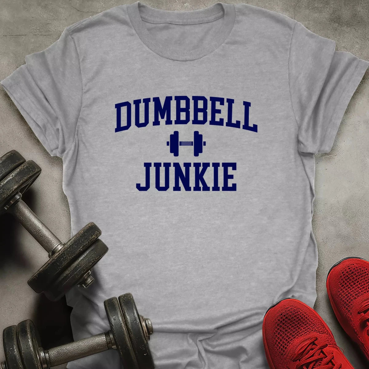 Dumbbell Junkie T-Shirt - AstraLifts