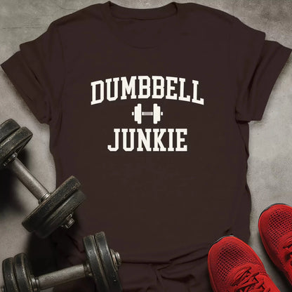 Dumbbell Junkie T-Shirt - AstraLifts