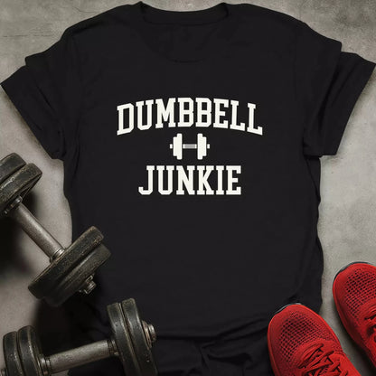 Dumbbell Junkie T-Shirt - AstraLifts