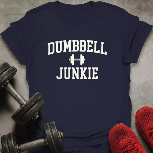 Dumbbell Junkie T-Shirt - AstraLifts