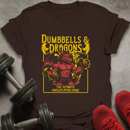 Dumbbells and Dragons T-Shirt - AstraLifts