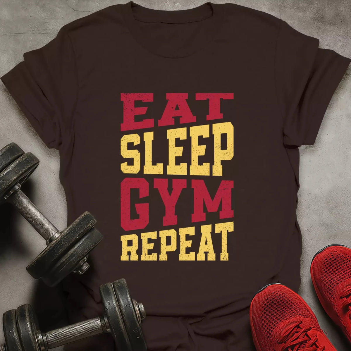 Eat Sleep Gym T-Shirt - AstraLifts