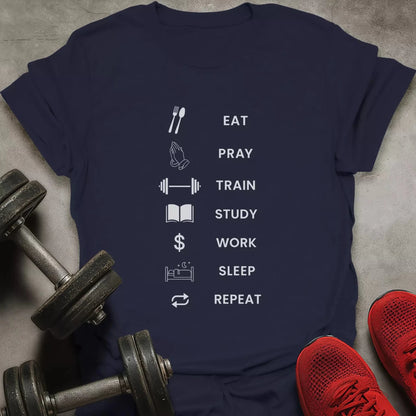 Eat Train Repeat T-Shirt - AstraLifts