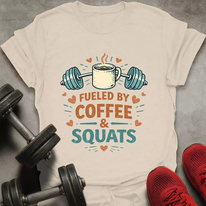 Fueled by Coffee T-Shirt - AstraLifts