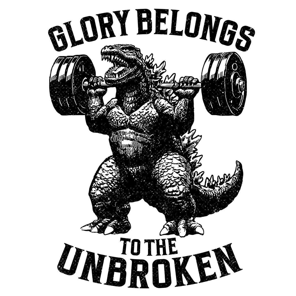Glory Godzilla T-Shirt - AstraLifts