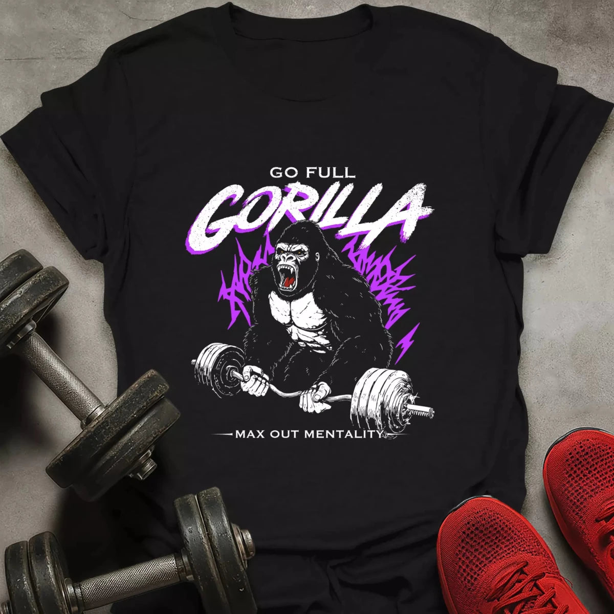 Go Full Gorilla T-Shirt - AstraLifts
