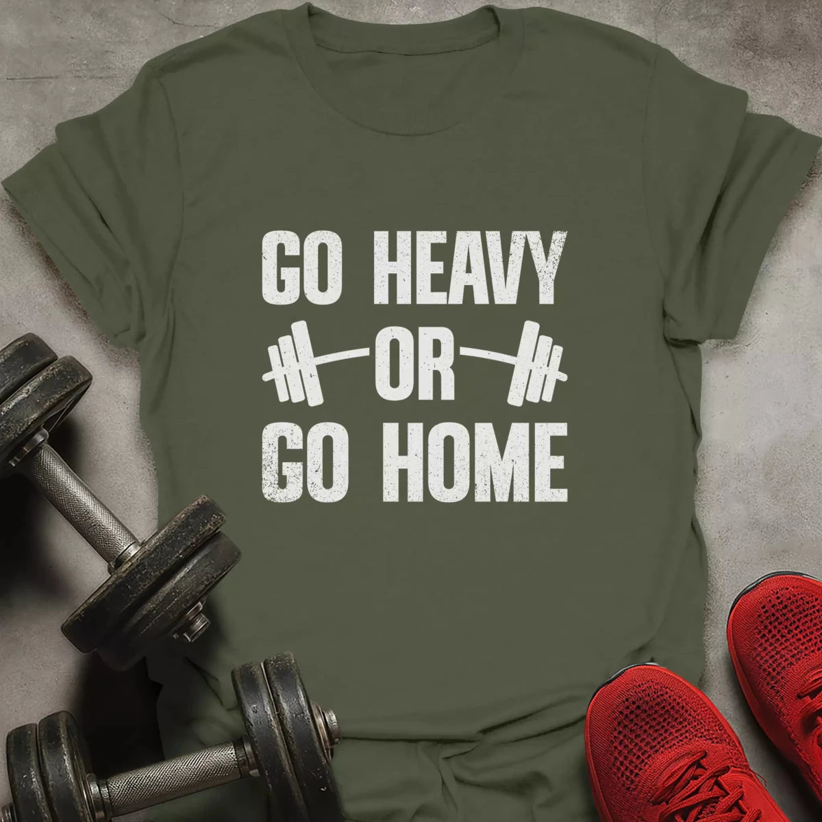 Go Heavy T-Shirt - AstraLifts