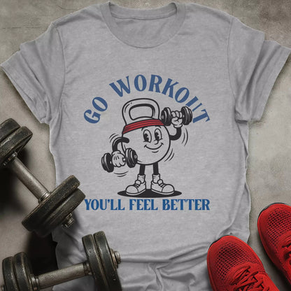 Go Workout T-Shirt - AstraLifts