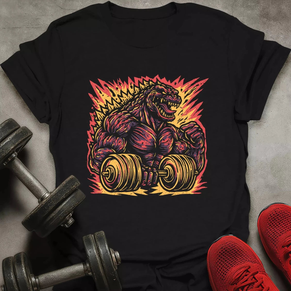 Godzilla On Fire T-Shirt - AstraLifts