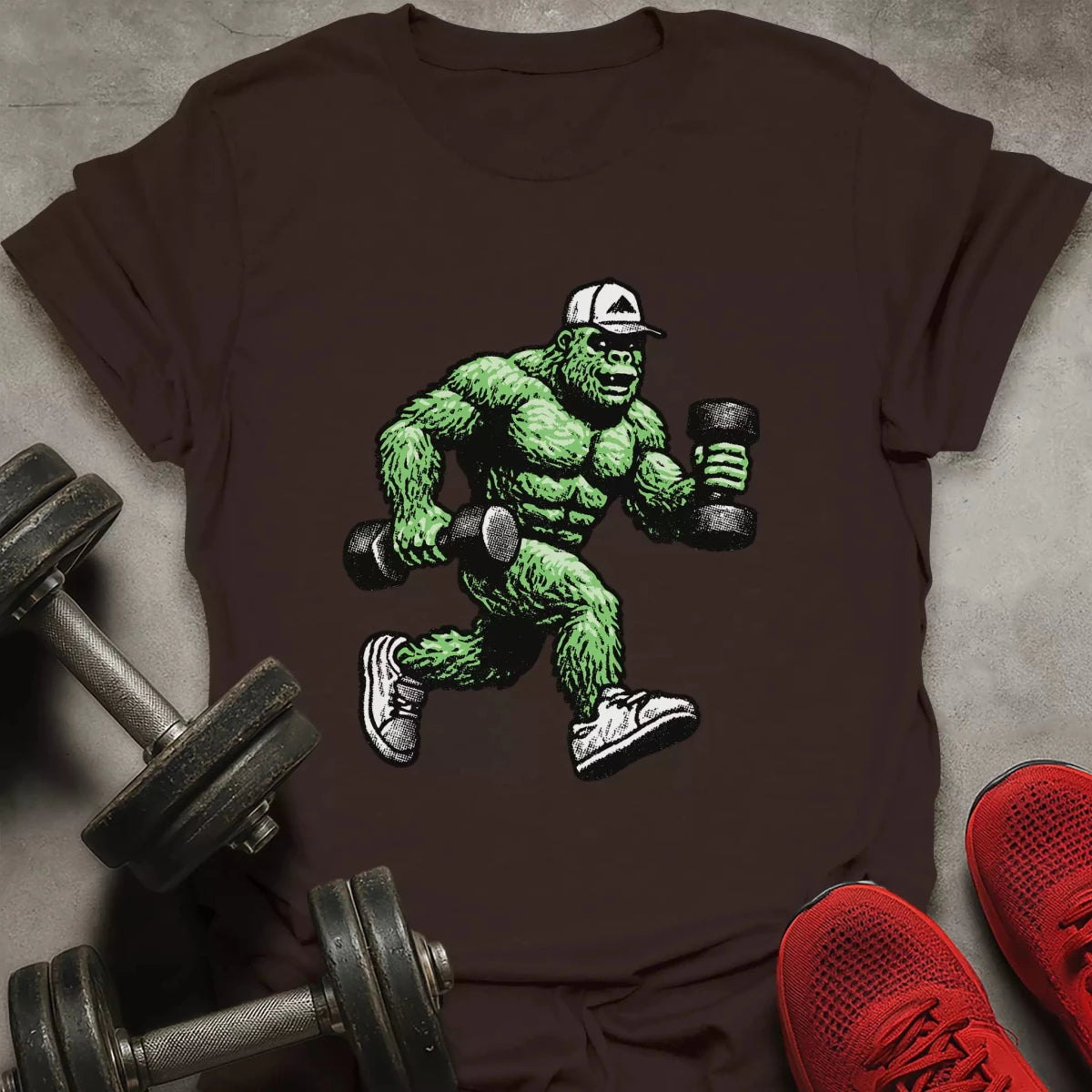 Green Big Foot T-Shirt - AstraLifts