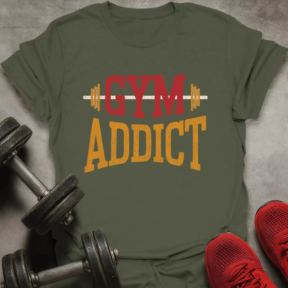 Gym Addict T-Shirt - AstraLifts