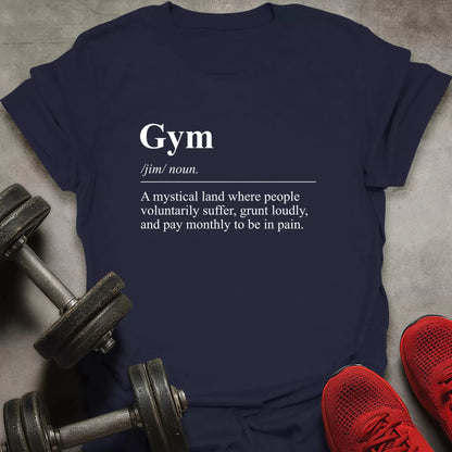 Gym Definition T-Shirt - AstraLifts