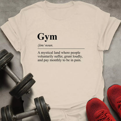 Gym Definition T-Shirt - AstraLifts