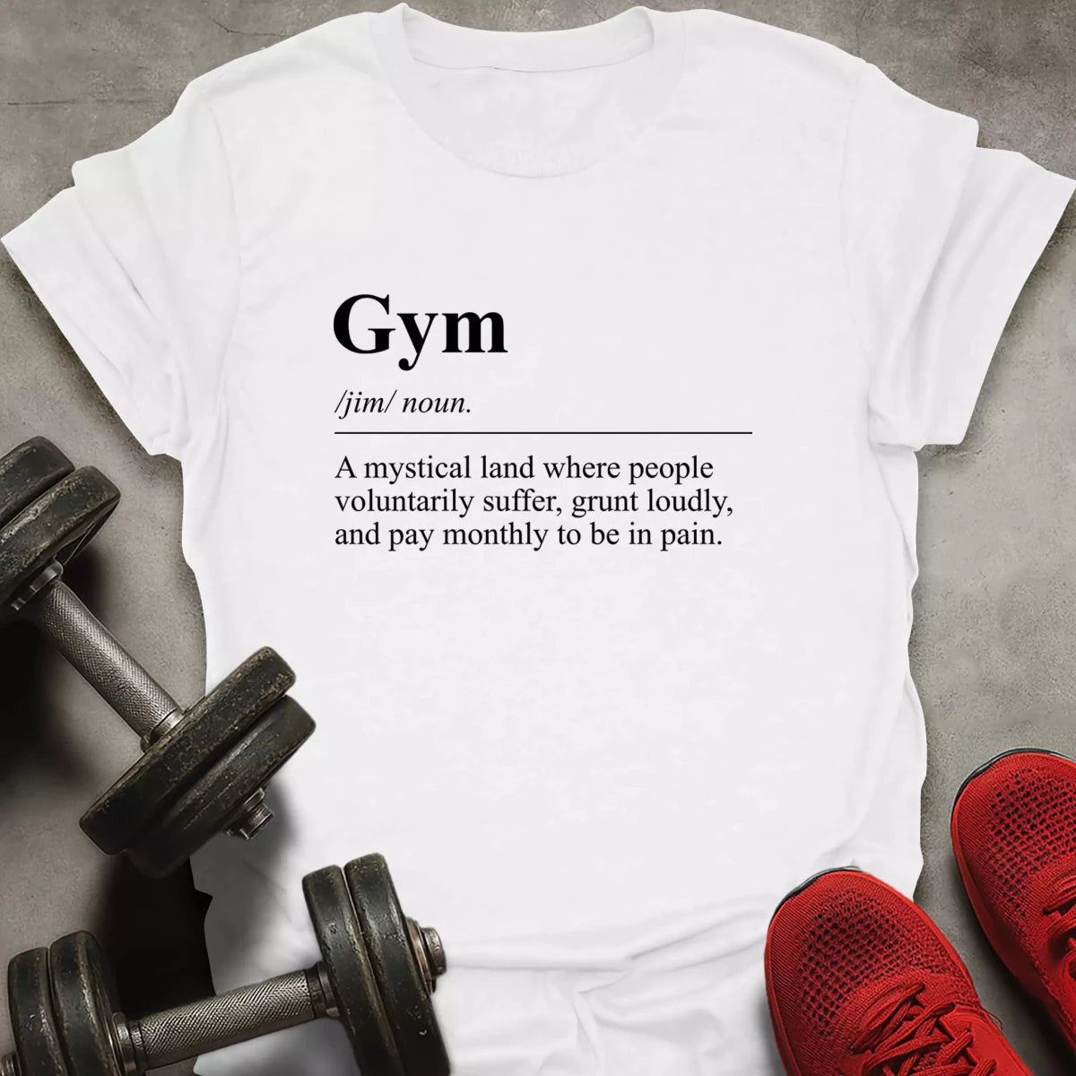 Gym Definition T-Shirt - AstraLifts