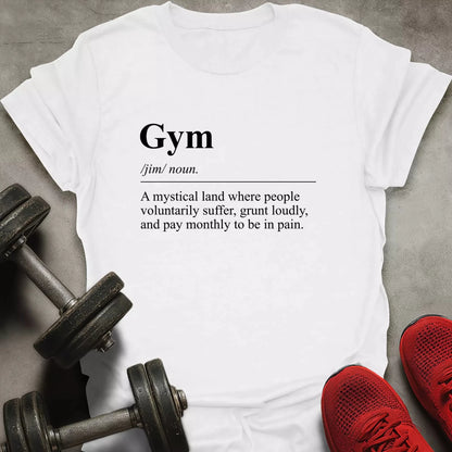 Gym Definition T-Shirt - AstraLifts
