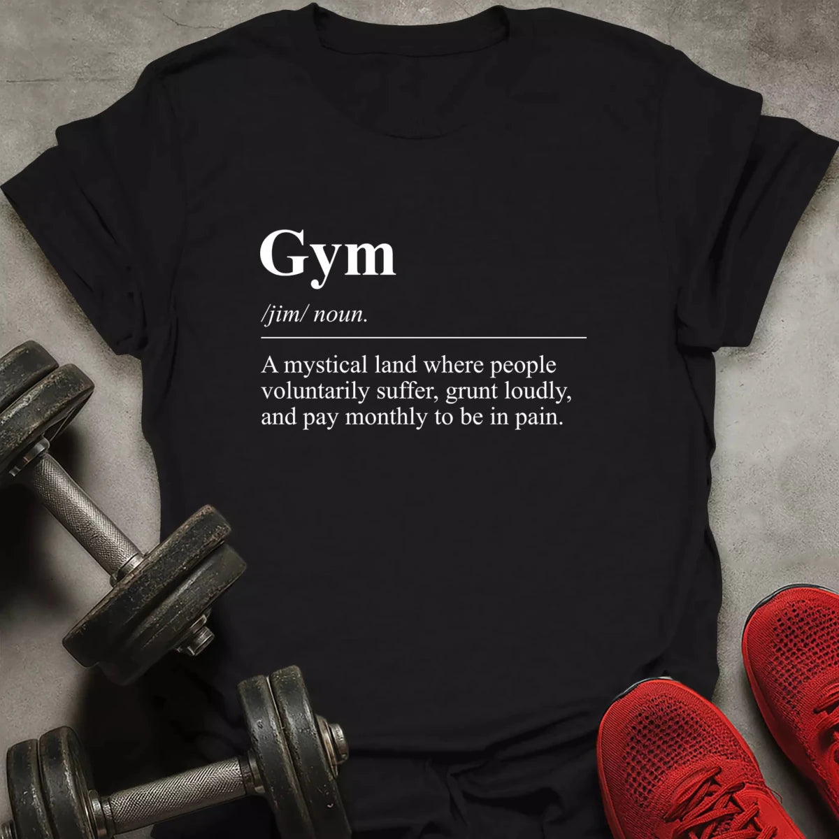 Gym Definition T-Shirt - AstraLifts