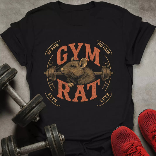 Gym Rat T-Shirt - AstraLifts