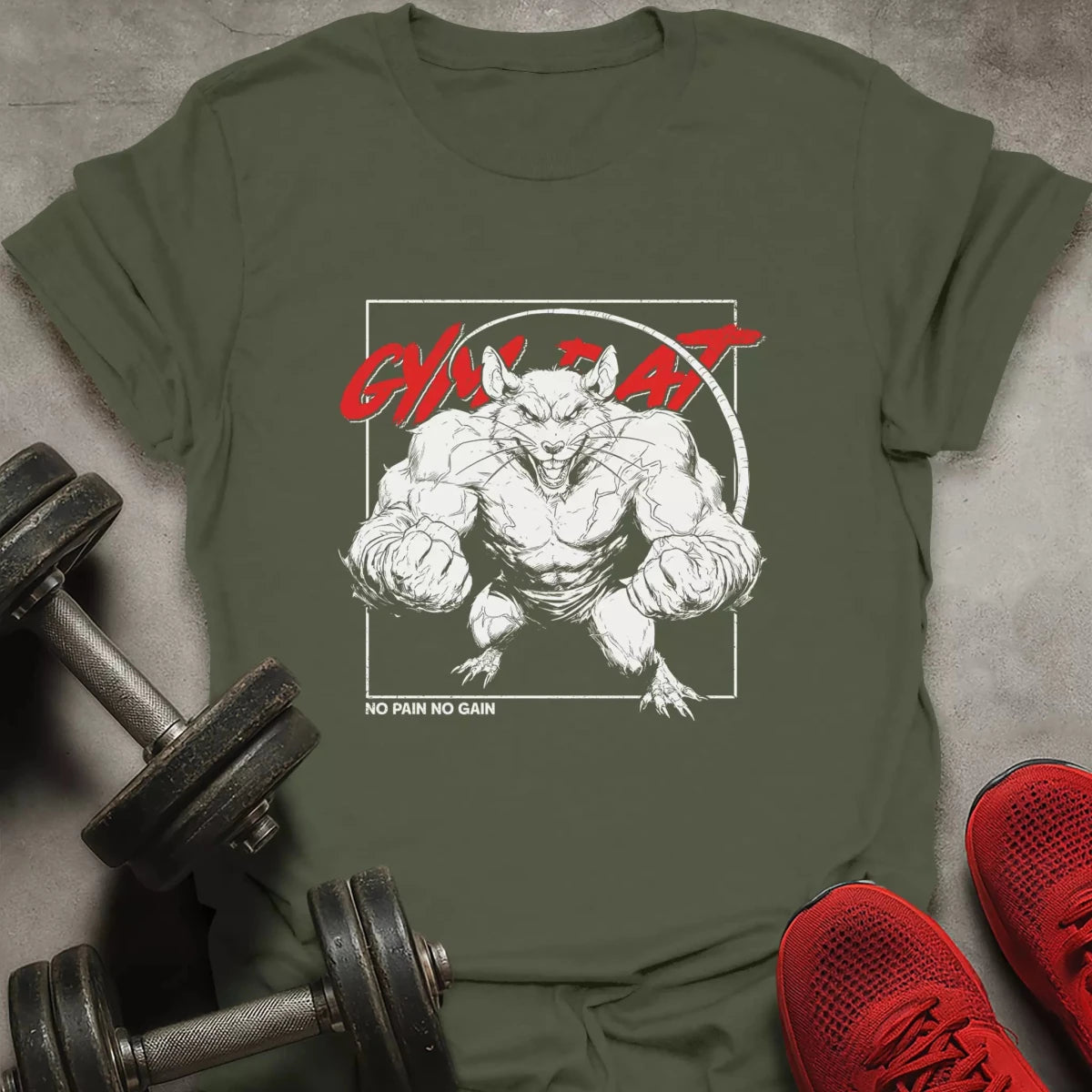 Gym Rat T-Shirt - AstraLifts