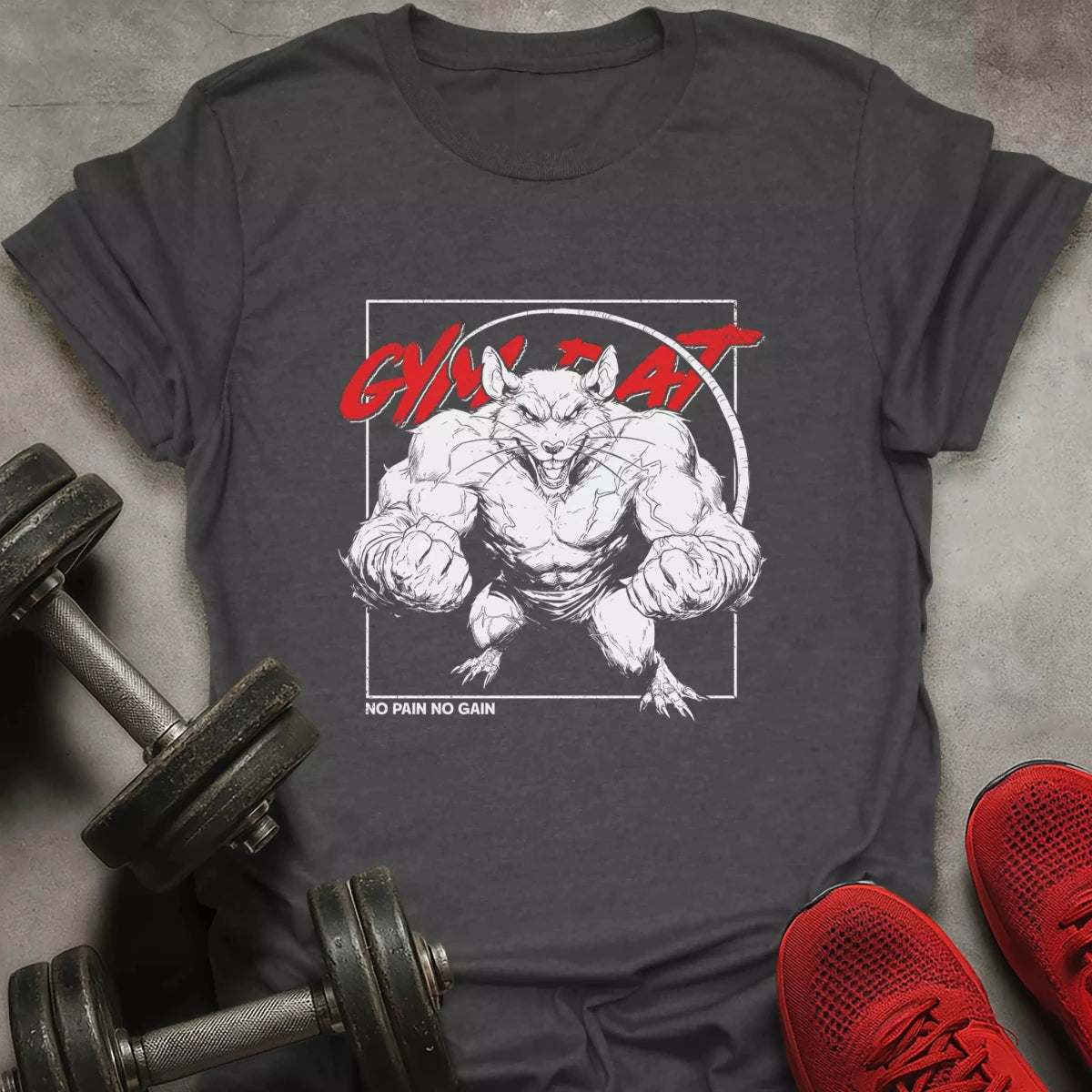 Gym Rat T-Shirt - AstraLifts