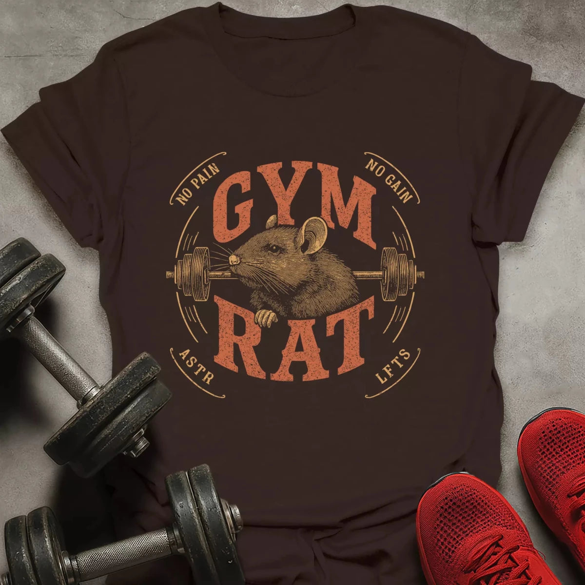Gym Rat T-Shirt - AstraLifts